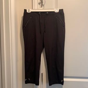Black athletic capris by Chico’s